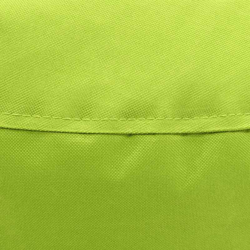 Πουφ πολυθρόνα Norm pakoworld υφασμάτινο αδιάβροχο πράσινο