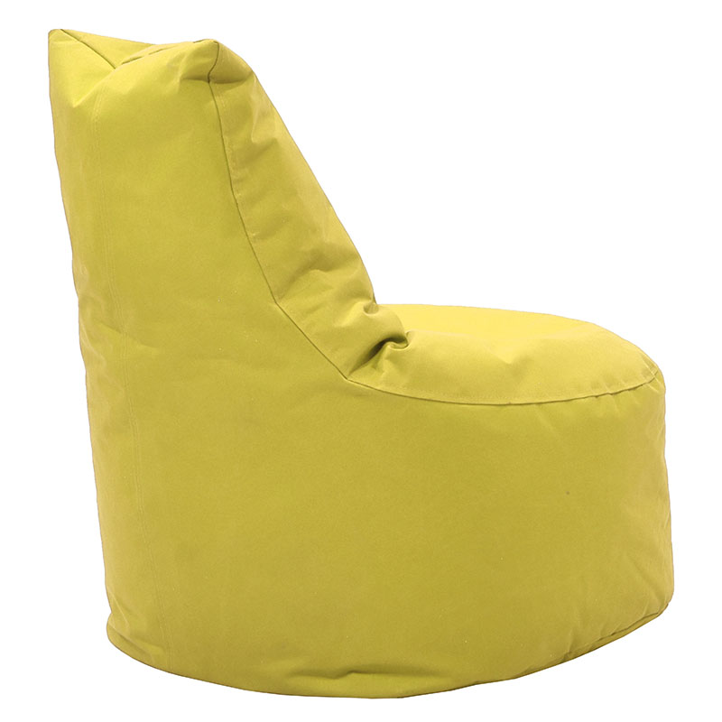 Bean bag armchair Norm pakoworld fabric 100% waterproof yellow