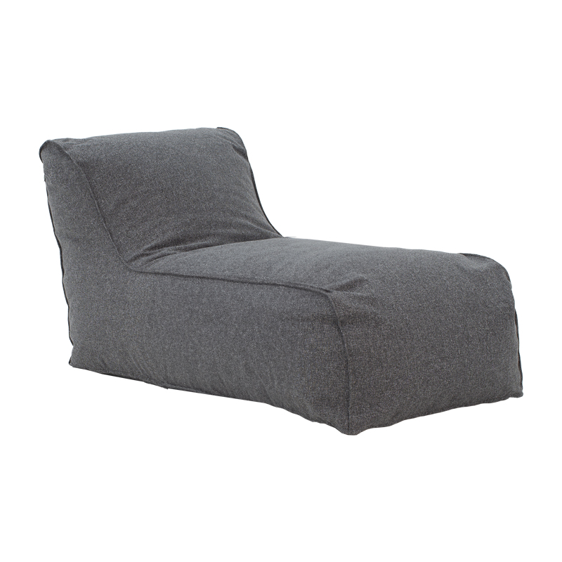 Lara pakoworld bean bag-lounger fabric in gray color Lara pakoworld bean bag-lounger fabric in gray color