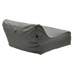 Leandro pakoworld waterproof bean bag-lounger in dark grey color Leandro pakoworld waterproof bean bag-lounger in dark grey color