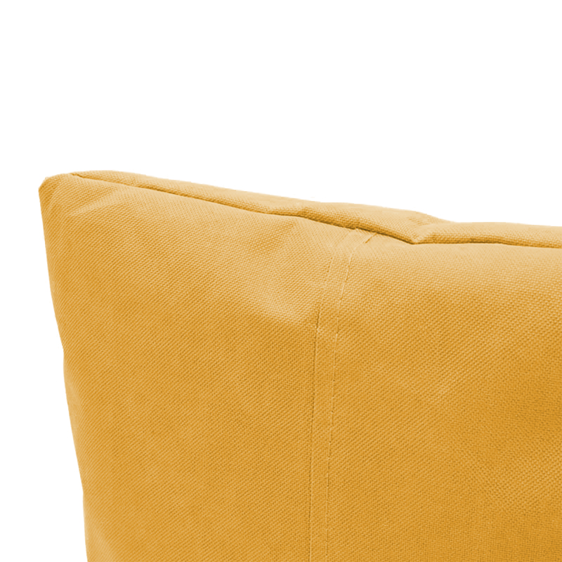 Bean bag armchair Norm pakoworld fabric 100% waterproof dark yellow Bean bag armchair Norm pakoworld fabric 100% waterproof dark yellow