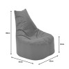 Bean bag armchair Norm PRO pakoworld waterproof brown