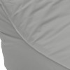 Leandro pakoworld waterproof bean bag-lounger in dark grey color 105x110x60cm