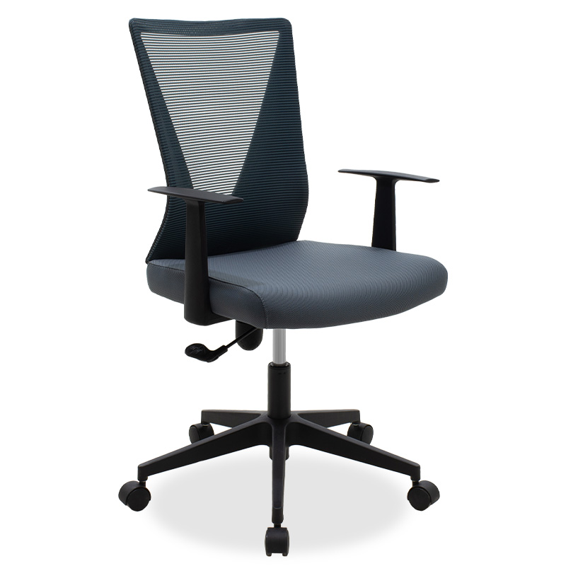 Office chair manager Ghost pakoworld mesh black - grey mesh Office chair manager Ghost pakoworld mesh black - grey mesh