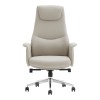 Manager's office chair Rekter pakoworld PU in beige color 77x65x119-127cm