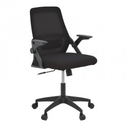 Office chair Reji pakoworld fabric mesh black 58x60x89-99cm Office chair Reji pakoworld fabric mesh black 58x60x89-99cm