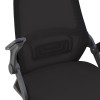 Καρέκλα γραφείου Reji pakoworld mesh ύφασμα μαύρο 58x60x89-99εκ