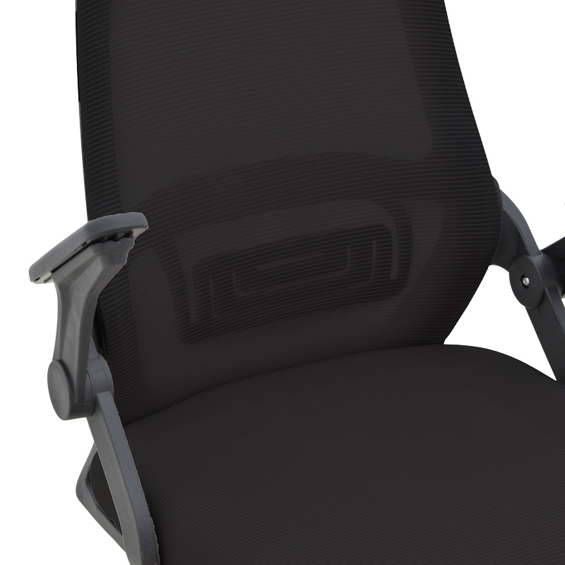 Office chair Reji pakoworld fabric mesh black 58x60x89-99cm Office chair Reji pakoworld fabric mesh black 58x60x89-99cm