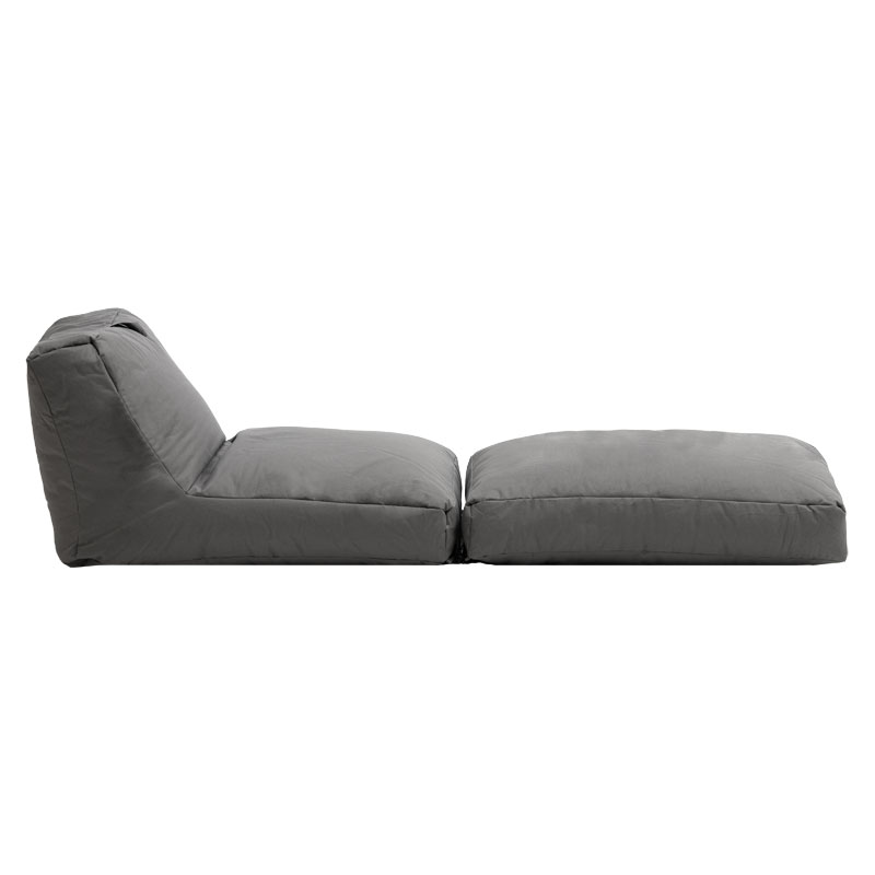 Bean bag armchair-bed Dreamy pakoworld waterproof gray Bean bag armchair-bed Dreamy pakoworld waterproof gray