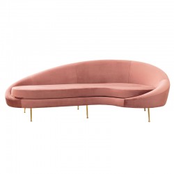 3 seater sofa PWF-0574 pakoworld left corner fabric pink 255x120x85cm 3 seater sofa PWF-0574 pakoworld left corner fabric pink 255x120x85cm