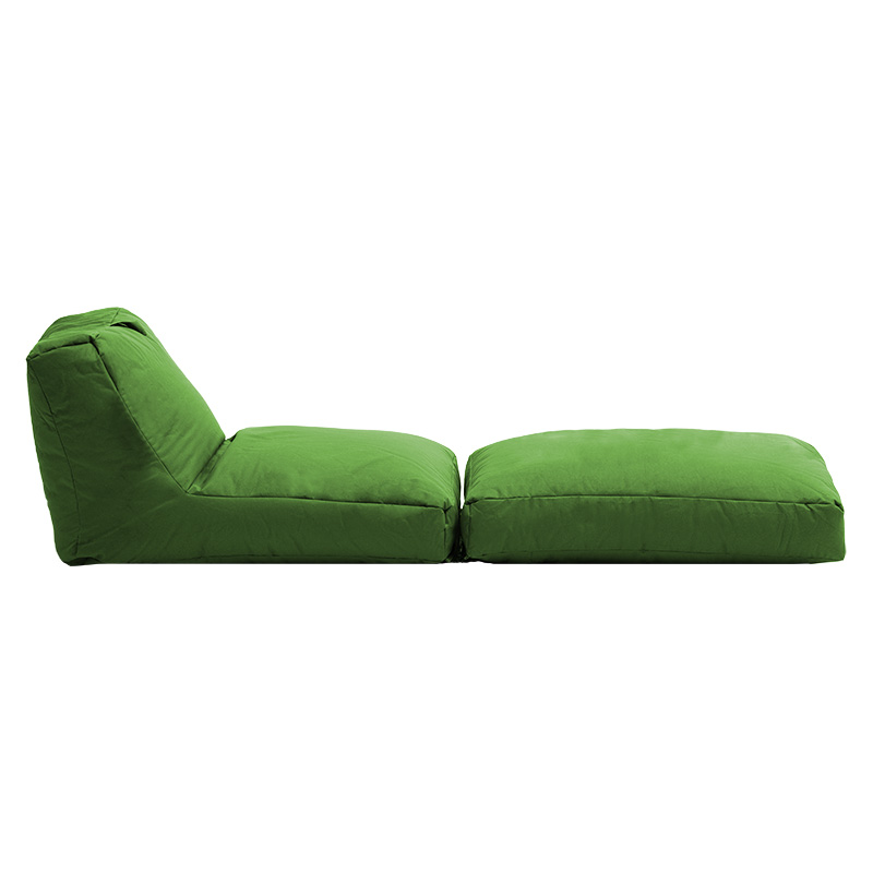 Πολυθρόνα πουφ-κρεβάτι Dreamy pakoworld αδιάβροχο πράσινο