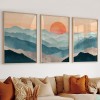 Canvas painting Poerto pakoworld triptych with digital printing 33x2x48cm