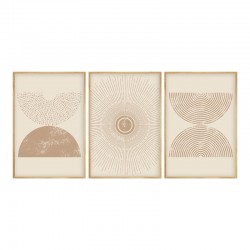 Canvas painting Terpen pakoworld triptych with digital printing 50x2x70cm Canvas painting Terpen pakoworld triptych with digital printing 50x2x70cm