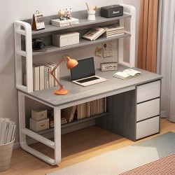 Soco pakoworld desk with shelf-MDF gray-white 120x50x147cm Soco pakoworld desk with shelf-MDF gray-white 120x50x147cm