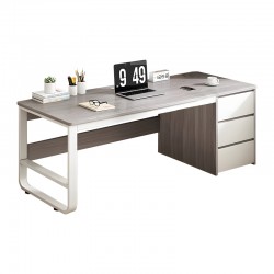Salto pakoworld desk with drawer-MDF natural-white 120x48x74cm Salto pakoworld desk with drawer-MDF natural-white 120x48x74cm