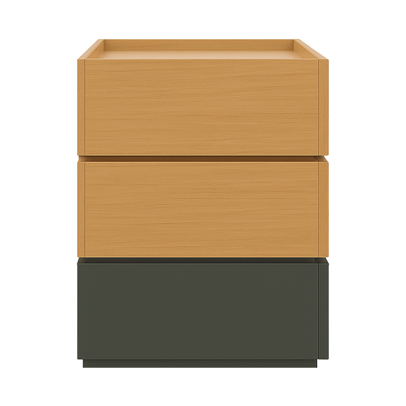 Sonlen pakoworld mdf bedside table in sonoma-charcoal shade 60x40x66cm Sonlen pakoworld mdf bedside table in sonoma-charcoal shade 60x40x66cm