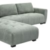 Γωνιακός καναπές Gianco pakoworld αναστρέψιμος ύφασμα σε μέντα απόχρωση 298x208x85εκ