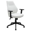 Manager office chair Benno pakoworld with PU in white colour