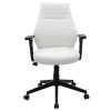 Manager office chair Benno pakoworld with PU in white colour