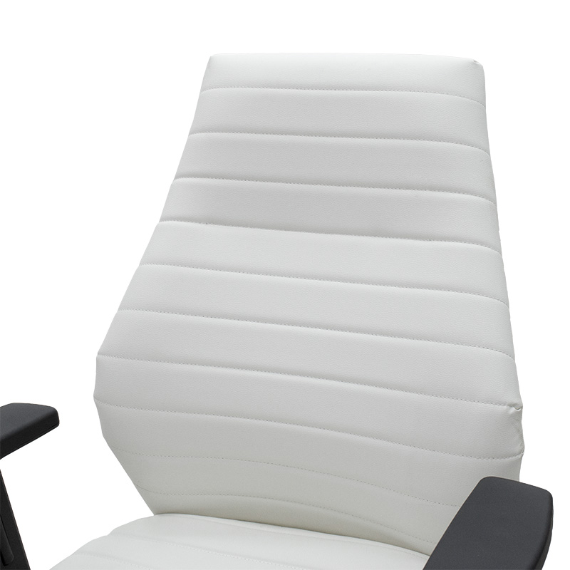 Manager office chair Benno pakoworld with PU in white colour