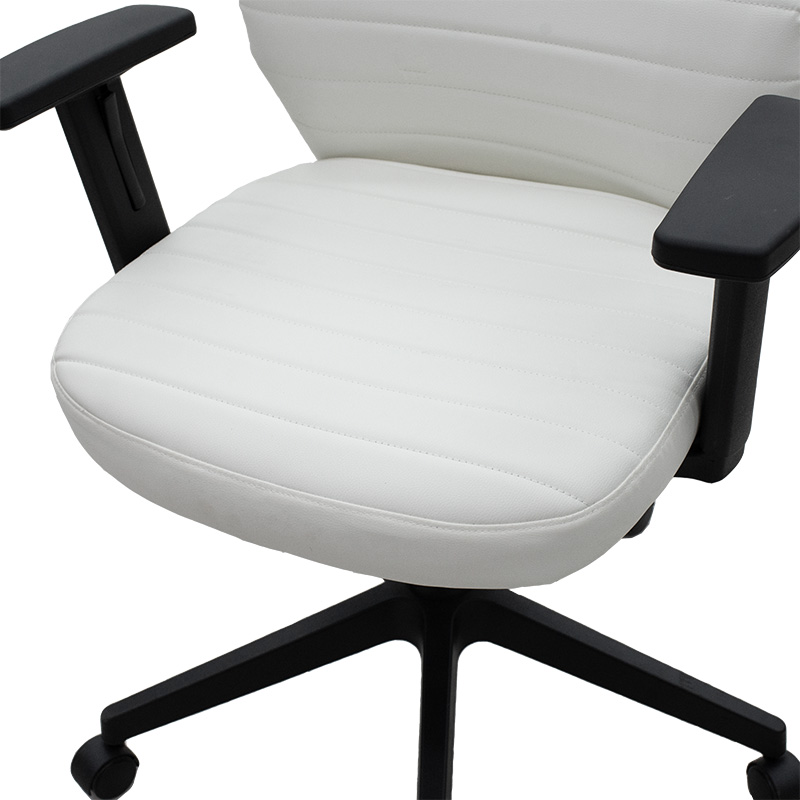 Manager office chair Benno pakoworld with PU in white colour