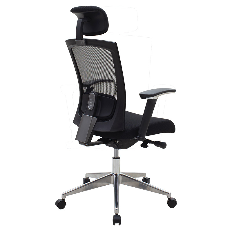 Καρέκλα γραφείου διευθυντή Nairn Premium pakoworld mesh μαύρο