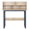 Work desk Biuro pakoworld oak- black metal 120x60x103cm