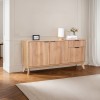 Hamea pakoworld mdf sideboard in natural shade 150x39.5x73cm