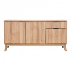 Hamea pakoworld mdf sideboard in natural shade 150x39.5x73cm Hamea pakoworld mdf sideboard in natural shade 150x39.5x73cm