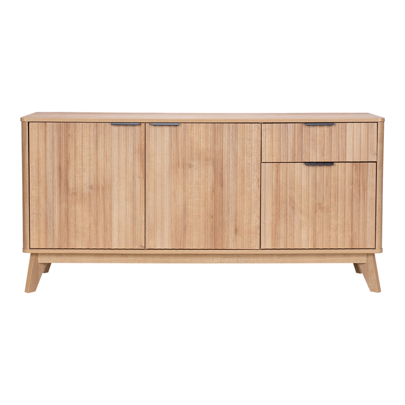 Hamea pakoworld mdf sideboard in natural shade 150x39.5x73cm Hamea pakoworld mdf sideboard in natural shade 150x39.5x73cm