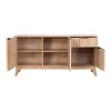Hamea pakoworld mdf sideboard in natural shade 150x39.5x73cm