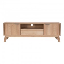 Hamea pakoworld mdf TV cabinet in natural shade 145x39.5x49cm Hamea pakoworld mdf TV cabinet in natural shade 145x39.5x49cm