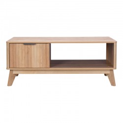 Hamea pakoworld mdf coffee table in natural shade 110x55.2x45cm Hamea pakoworld mdf coffee table in natural shade 110x55.2x45cm