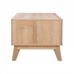 Hamea pakoworld mdf coffee table in natural shade 110x55.2x45cm Hamea pakoworld mdf coffee table in natural shade 110x55.2x45cm