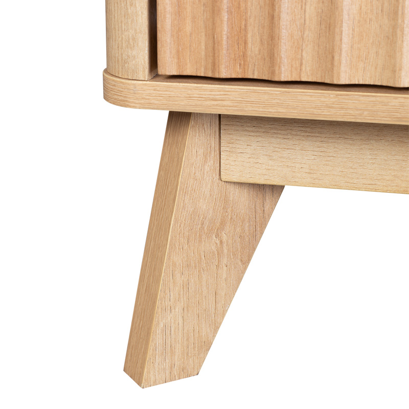 Hamea pakoworld mdf coffee table in natural shade 110x55.2x45cm Hamea pakoworld mdf coffee table in natural shade 110x55.2x45cm