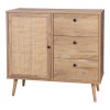 Oslo pakoworld sideboard in sonoma color 85x39x79cm