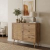 Oslo pakoworld sideboard in sonoma color 85x39x79cm