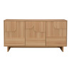 Μπουφές Jenfia pakoworld mdf σε φυσική απόχρωση 150x39x75,5εκ