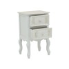 Pazlen Inart bedside antique white color mdf 40x45x65cm