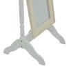 Malone Inart mirror antique white color mdf 55x50x160cm