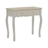 Console Joliene Inart natural-antique white color mdf 80x40x75cm