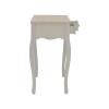 Console Joliene Inart natural-antique white color mdf 80x40x75cm