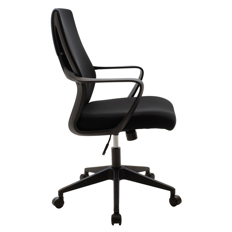 Office chair Maestro pakoworld with fabric mesh in black colour Office chair Maestro pakoworld with fabric mesh in black colour