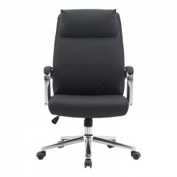 Manager office chair Siquel pakoworld pu in black color Manager office chair Siquel pakoworld pu in black color