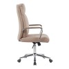 Manager office chair Siquel pakoworld pu in cappuccino color