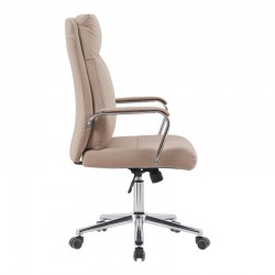 Manager office chair Siquel pakoworld pu in cappuccino color Manager office chair Siquel pakoworld pu in cappuccino color