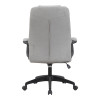 Καρέκλα γραφείου διευθυντή Kamora pakoworld ύφασμα γκρι 66x67x103-111εκ