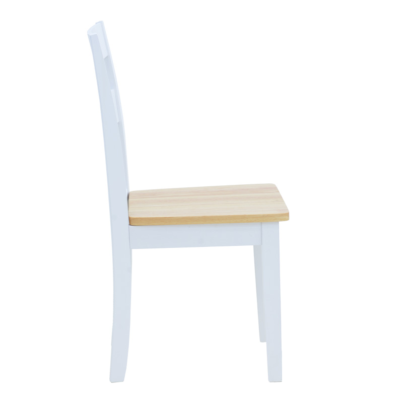 York chair pakoworld in white-natural shade 39.5x47.5x89cm York chair pakoworld in white-natural shade 39.5x47.5x89cm