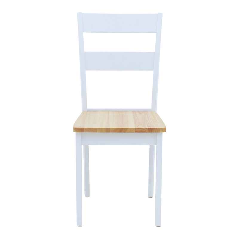 York chair pakoworld in white-natural shade 39.5x47.5x89cm York chair pakoworld in white-natural shade 39.5x47.5x89cm