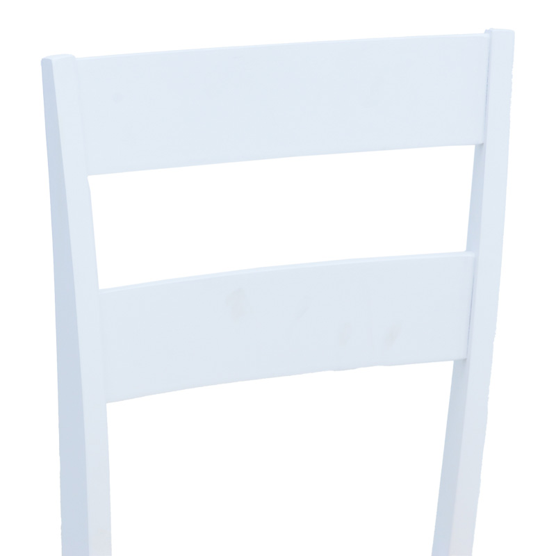 York chair pakoworld in white-natural shade 39.5x47.5x89cm York chair pakoworld in white-natural shade 39.5x47.5x89cm